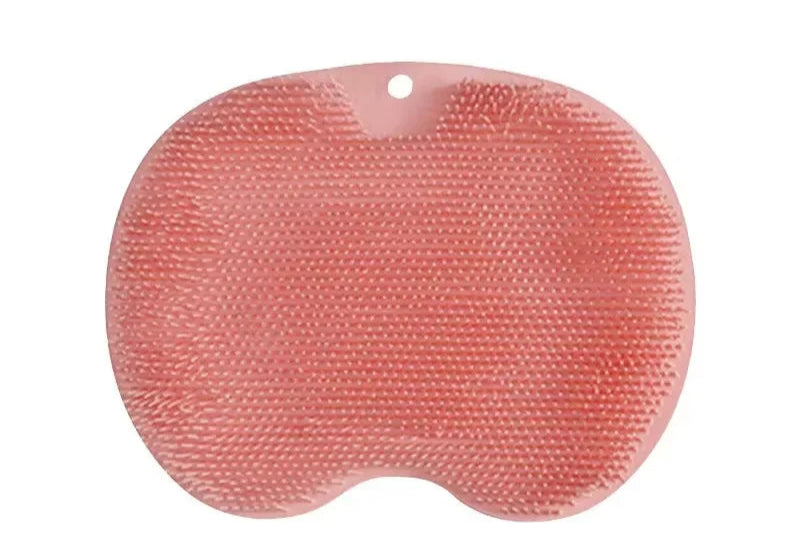 Back massage brush for shower
