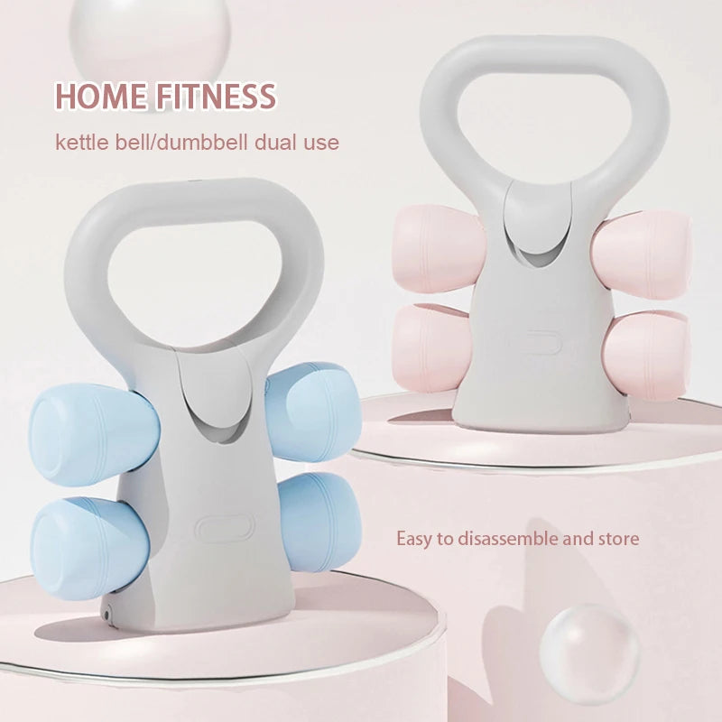 Dumbbell Kettlebell 2-In-1