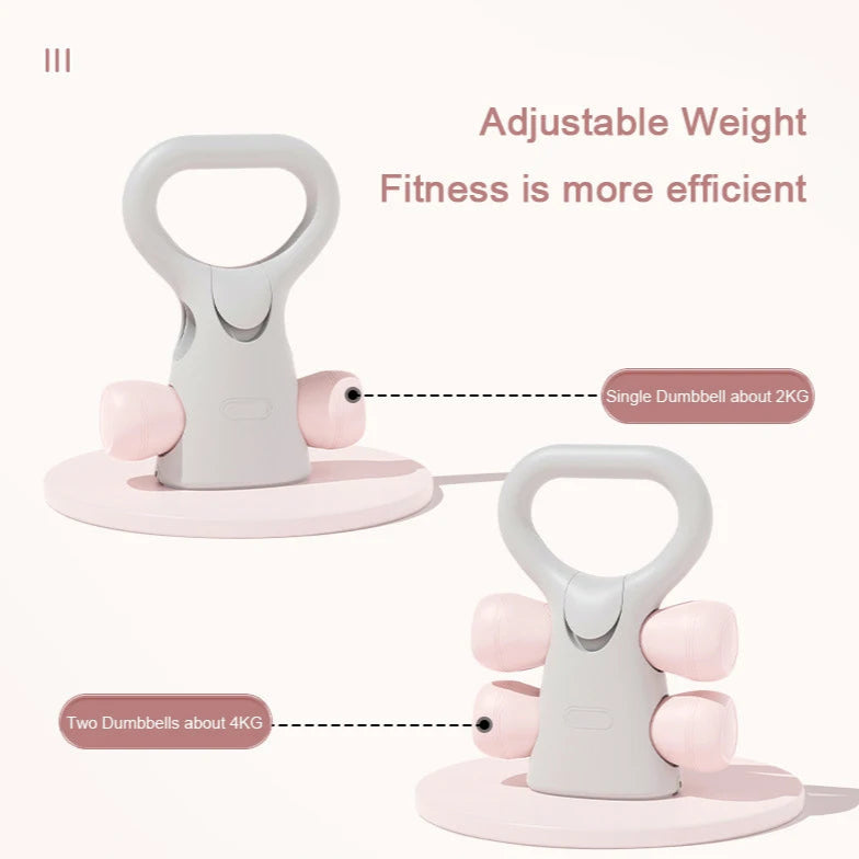Dumbbell Kettlebell 2-In-1
