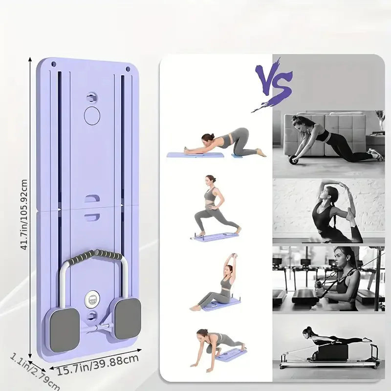 Pilates Balance Board with Resistance Bands