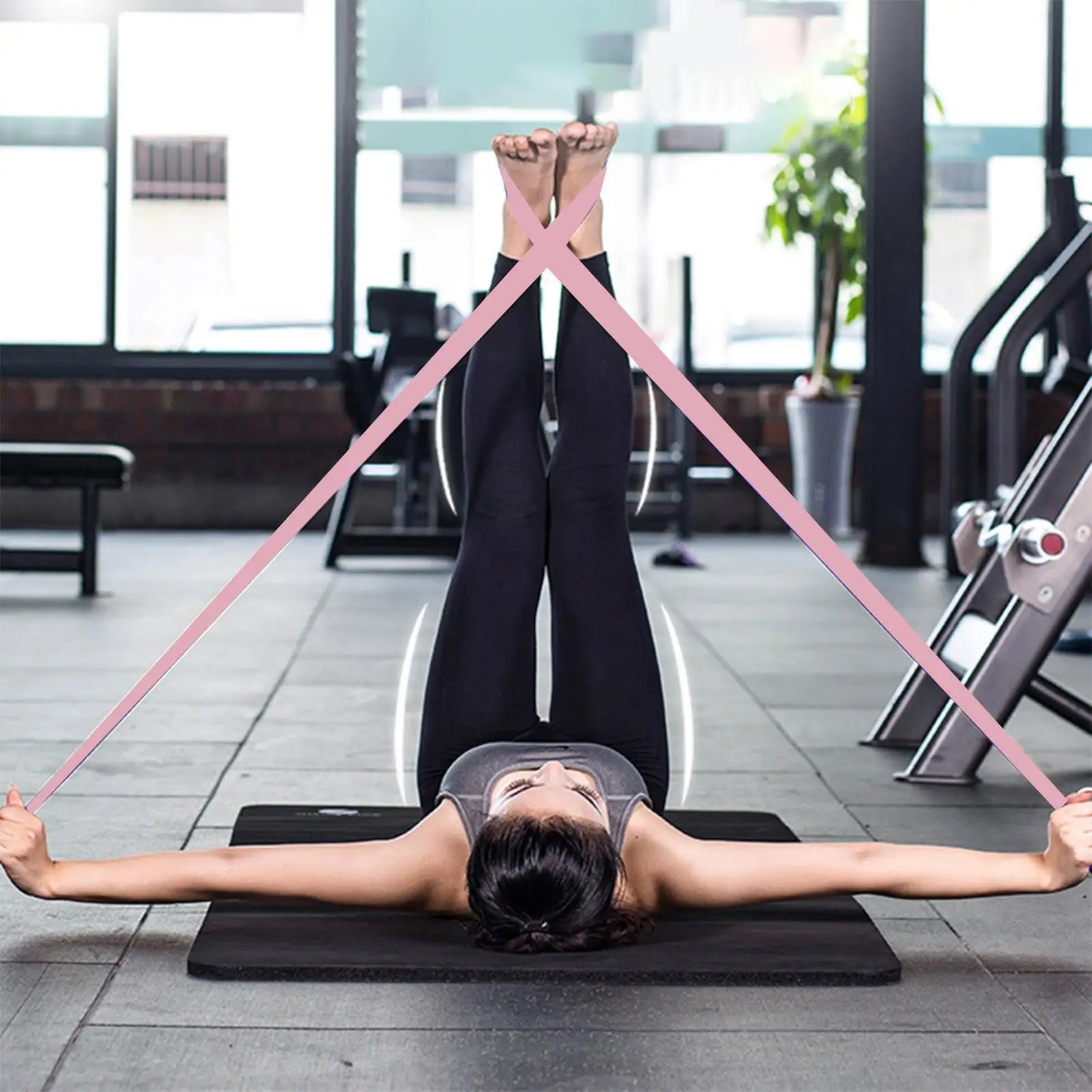 Pilates ring and ball set