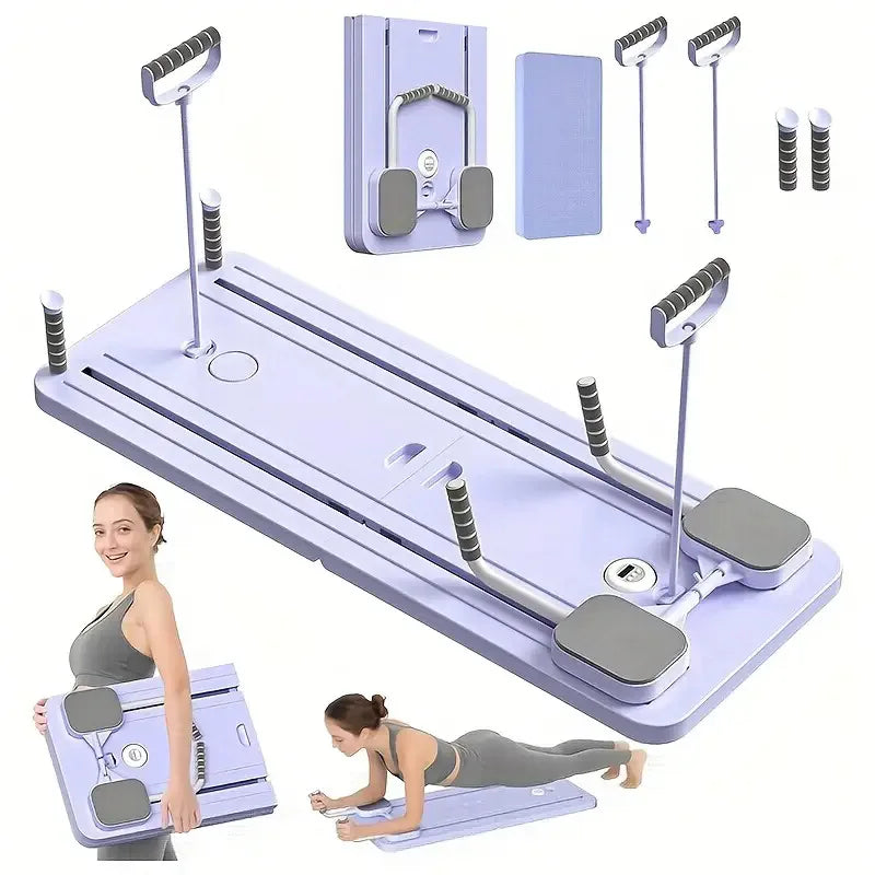 Pilates Balance Board with Resistance Bands
